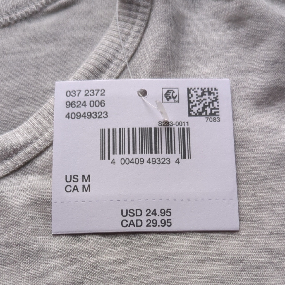 NWT American Eagle Soft and Sexy Oversized Short Sleeve Pocket Tee - Picture 2 of 4